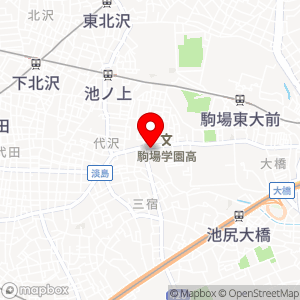 ローソンストア100 池尻店の地図