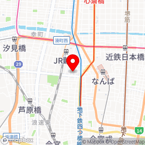 タイムズ 難波元町第14の地図
