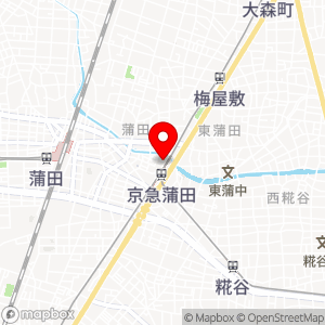 ライフ 京急蒲田駅前店の地図