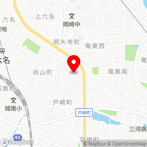 イオン 岡崎南店の地図