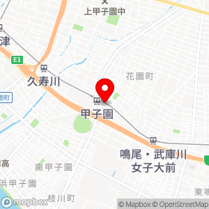 エコロパーク 甲子園第2の地図
