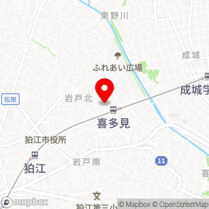 ユアー・パーキング 喜多見の地図