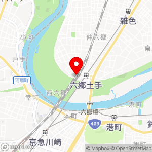 仲六郷第二の地図