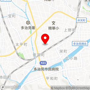 名鉄協商パーキング 多治見駅北第5の地図