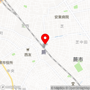 東武ストア 蕨店の地図