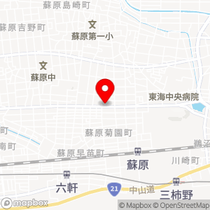 ミニストップ 各務原新栄町2丁目店の地図